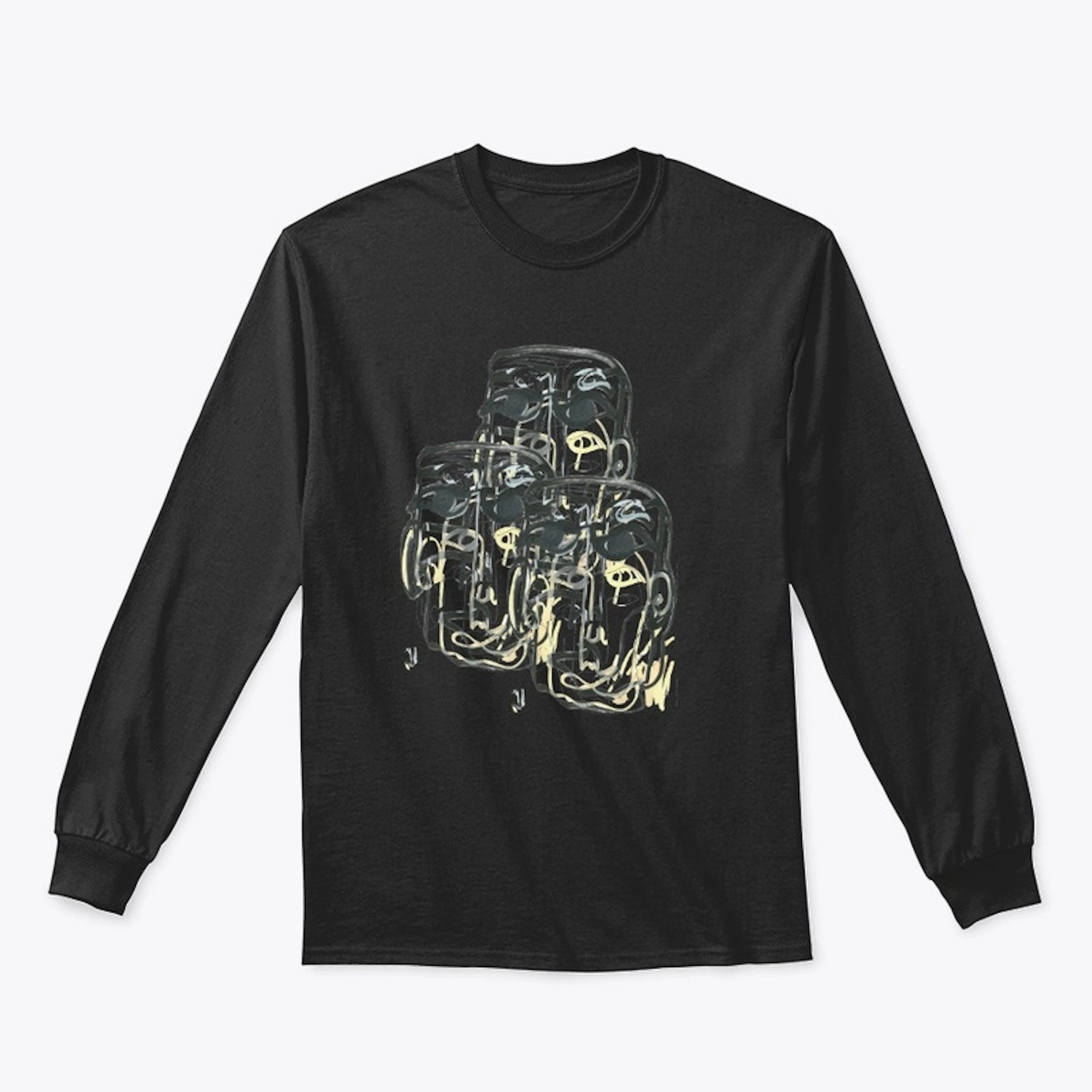 FACES '3 STORM' LONG-SLEEVED